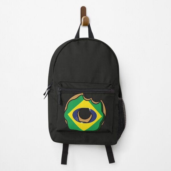 Item preview, Brazil flag on a donut designed and sold by Donutlovers.