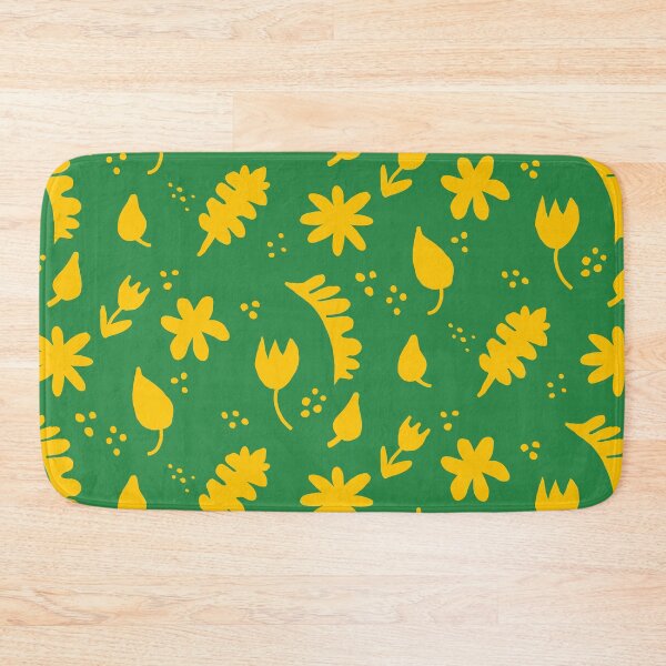 Item preview, Bold Green and gold floral designed and sold by DemonicGloom.