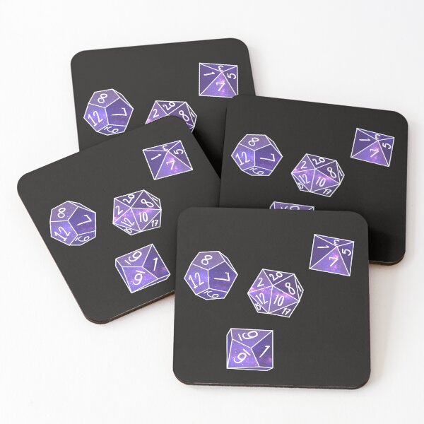 Item preview, D20 Galaxy Dices designed and sold by roastfrog.