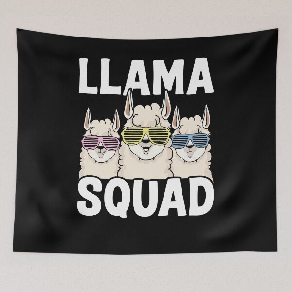 Item preview, Llama Squad Shirt Kids, Llama Lovers Shirt Toddler, Llama Gift, Llama Birthday Shirt, Llama Party Shirt, Cute Llama Shirt, Alpaca Shirt designed and sold by aymob.