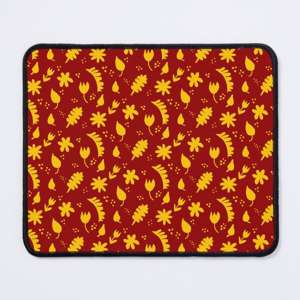 Item preview, Bold red and gold floral designed and sold by DemonicGloom.