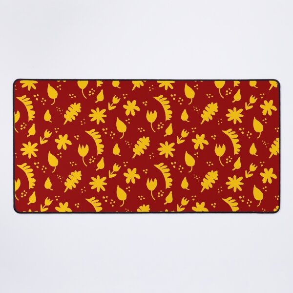 Item preview, Bold red and gold floral designed and sold by DemonicGloom.
