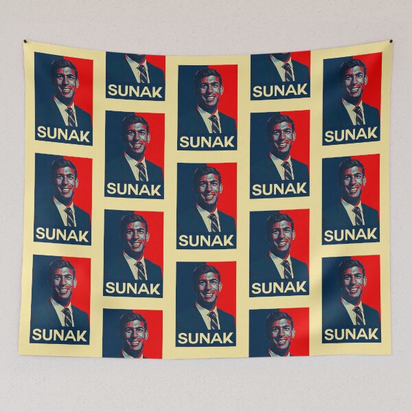 Item preview, Vote Rishi Sunak Retro British Politics designed and sold by JRRTs.