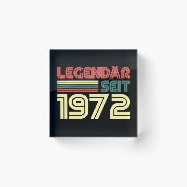 Artikelvorschau, 50. Geburtstag Legendär seit 1972 lustiger Spruch entworfen und verkauft von Galaxy-Corner.