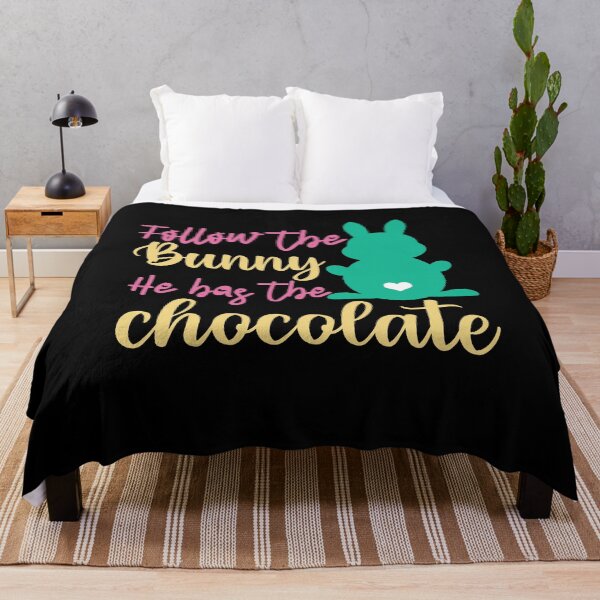 Item preview, Funny Easter Bunny: Follow The Bunny He Has The Chocolate designed and sold by AMINE  ★★★★★.