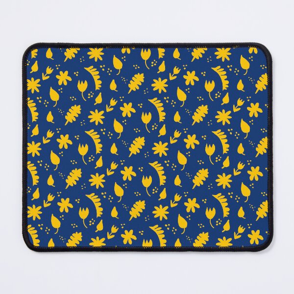 Item preview, Dark blue and gold floral designed and sold by DemonicGloom.