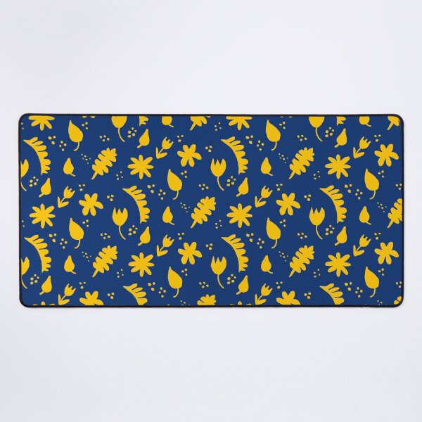 Item preview, Dark blue and gold floral designed and sold by DemonicGloom.