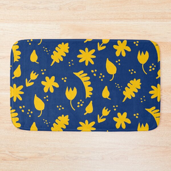Item preview, Dark blue and gold floral designed and sold by DemonicGloom.