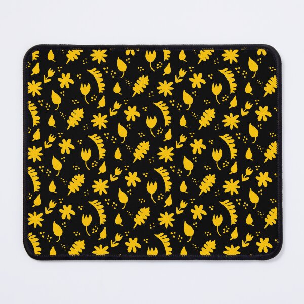 Item preview, Black and gold floral designed and sold by DemonicGloom.