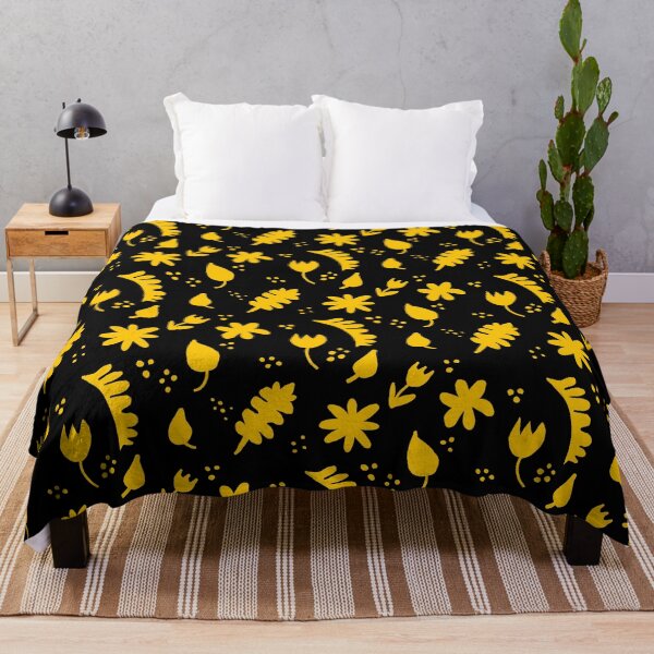 Item preview, Black and gold floral designed and sold by DemonicGloom.