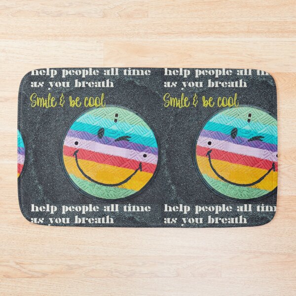 Item preview, Help people... Smile & be Cool designed and sold by Malik-Designs.