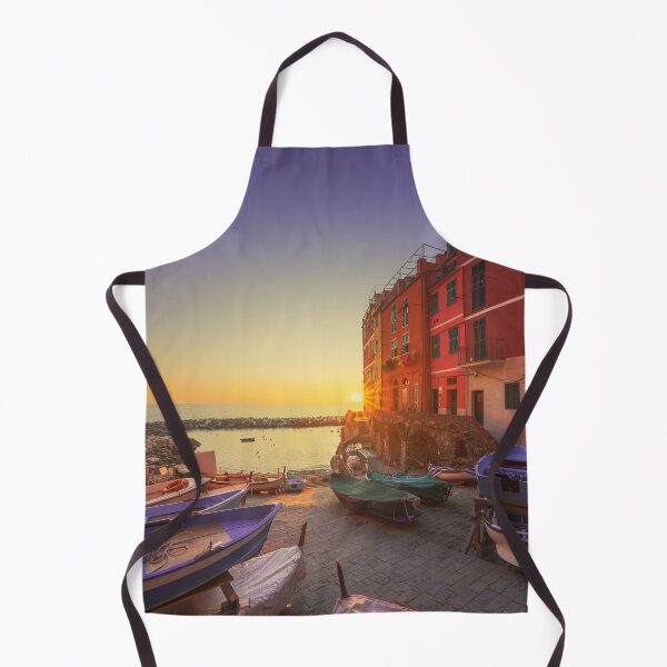 Item preview, Riomaggiore boats in the street. Cinque Terre, Italy designed and sold by Stefano Orazzini.