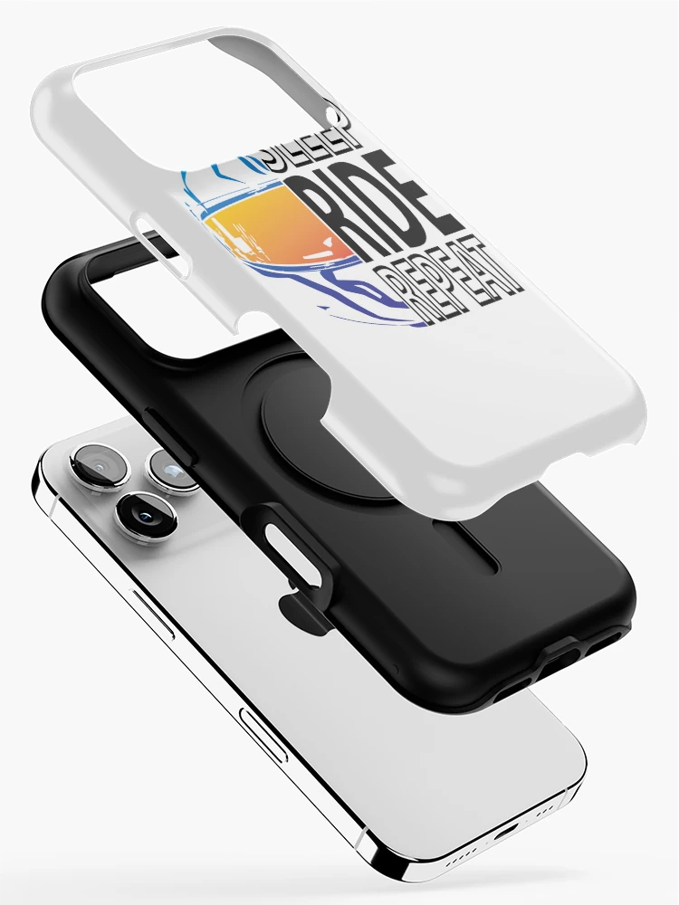 Thumbnail 2 of 4, iPhone Case, Sleep Ride Repeat designed and sold by ClavoSquare.