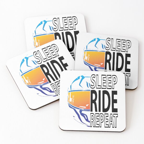 Item preview, Sleep Ride Repeat designed and sold by ClavoSquare.