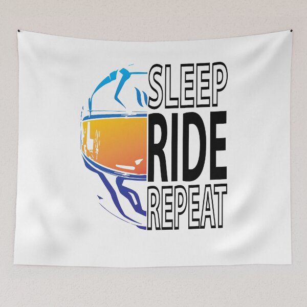 Item preview, Sleep Ride Repeat designed and sold by ClavoSquare.