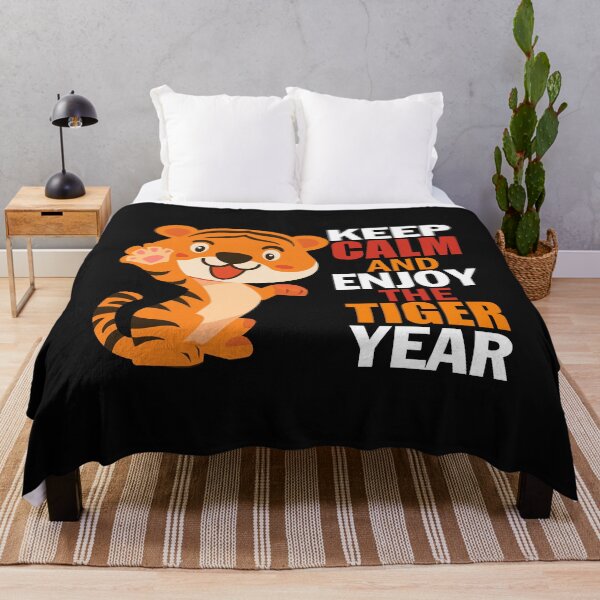 Item preview, Keep Calm And Enjoy The Tiger Year Chinese New Year T-Shirt designed and sold by iconra.
