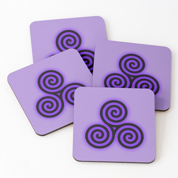Item preview, Purple Triple Spiral designed and sold by amanda150771.