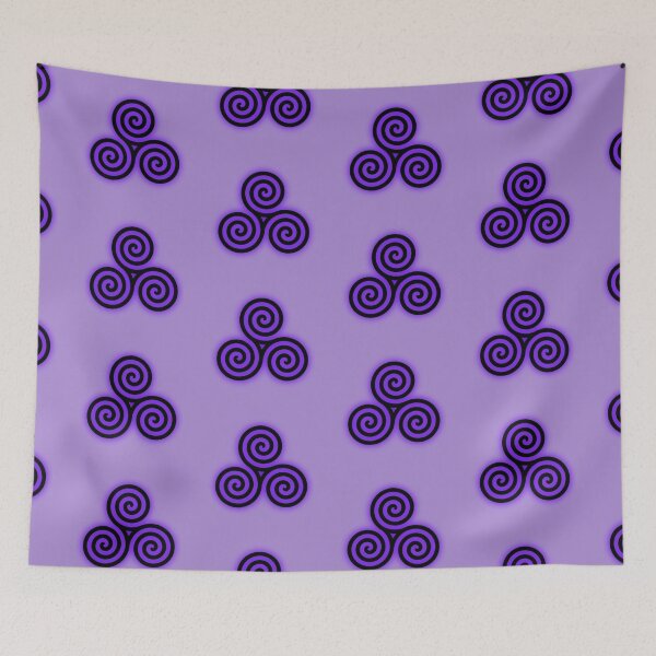 Item preview, Purple Triple Spiral designed and sold by amanda150771.