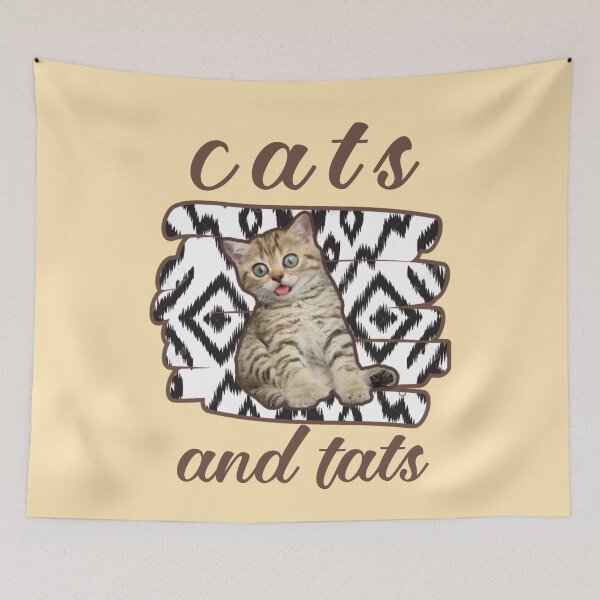 Item preview,  Cats and tats. designed and sold by Umiska.