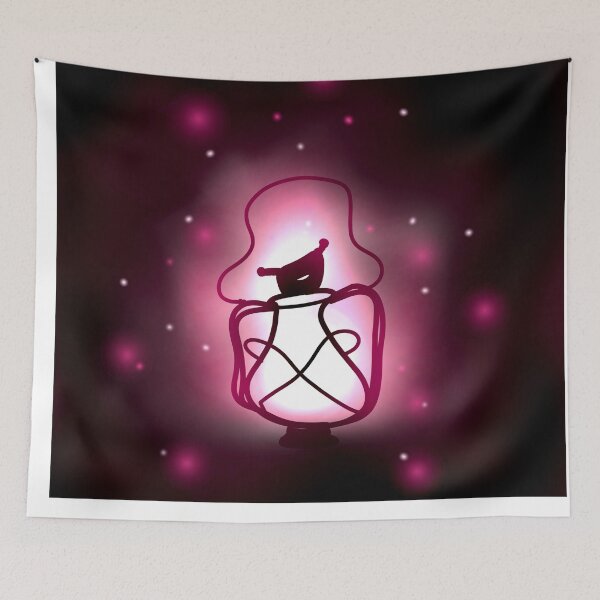 Item preview, Lamp Glow Pink Fireflies designed and sold by Preety Padhiyar.