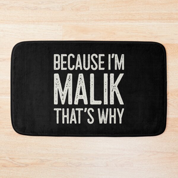Item preview, Because I’m Malik That’s Why Funny Personalized Name designed and sold by MariosNydras.
