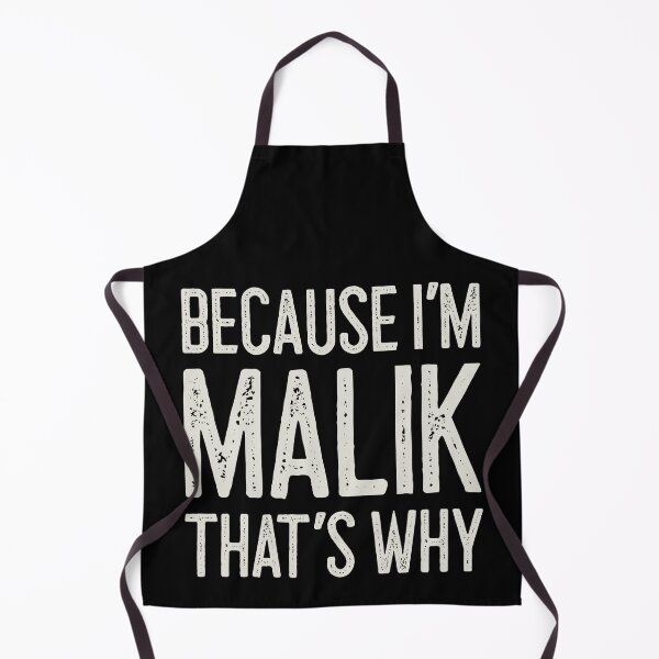 Item preview, Because I’m Malik That’s Why Funny Personalized Name designed and sold by MariosNydras.