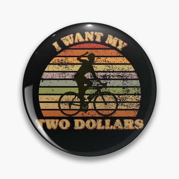 Item preview, I Want My Two Dollars - Funny 80s Design designed and sold by PinkDonutTees.