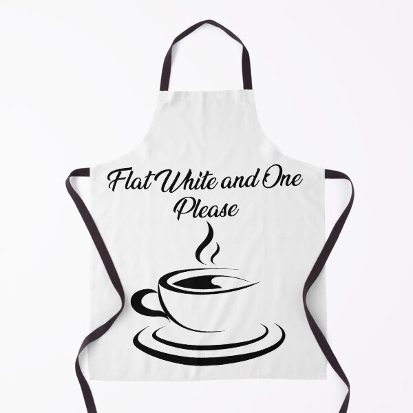 Item preview, Coffee - Flat white and one please - optimised for light merch designed and sold by shaynetwright.