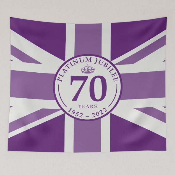 Item preview, Platinum Jubilee Flag (Purple) designed and sold by STUDIO-72.
