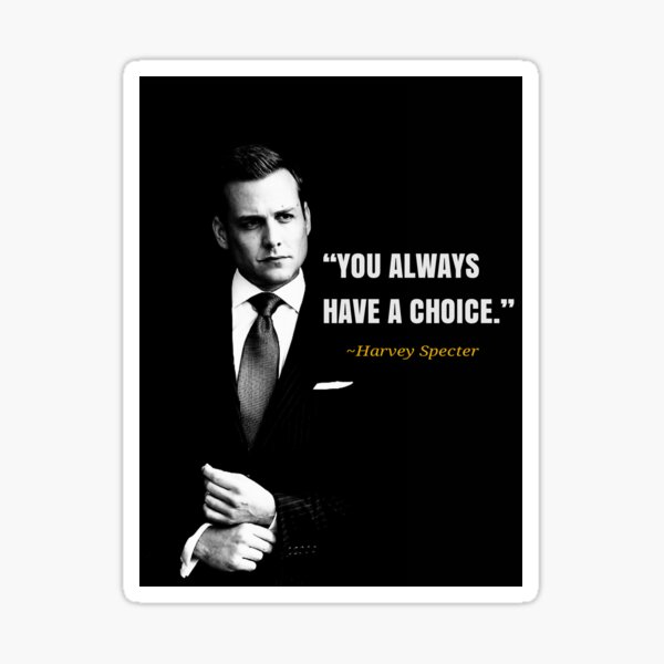 Harvey Specter Zitate Sticker