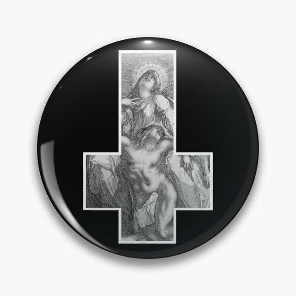 Item preview, Thick Cross: Pieta I (White Border) designed and sold by NIFE-FUN.
