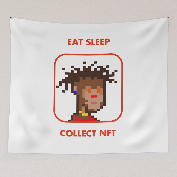 Item preview, Eat Sleep Collect NFT Monkey #40 designed and sold by patricklevar.