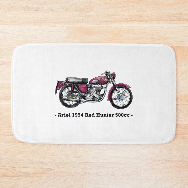 Item preview, Classic Motorbike - Ariel Red Hunter - 500cc, Illustrated Tribute designed and sold by FoleyPottery.
