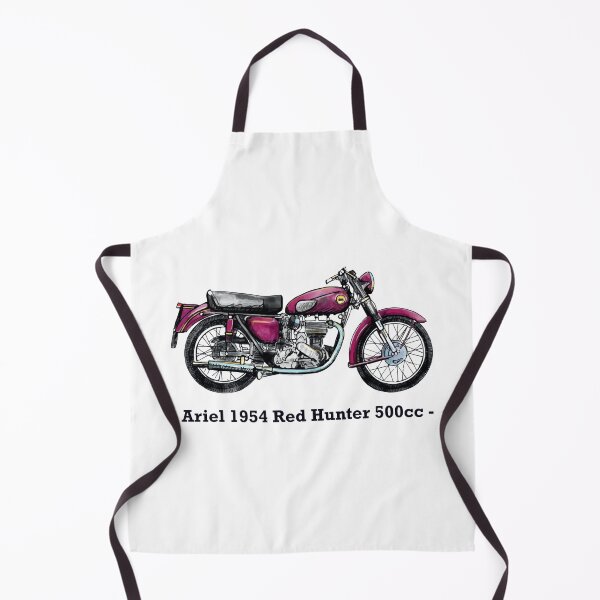 Item preview, Classic Motorbike - Ariel Red Hunter - 500cc, Illustrated Tribute designed and sold by FoleyPottery.