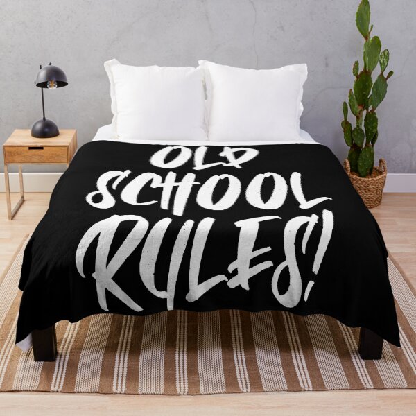 Item preview, Old School Rules Old School Cool! designed and sold by Legit Hooligan.