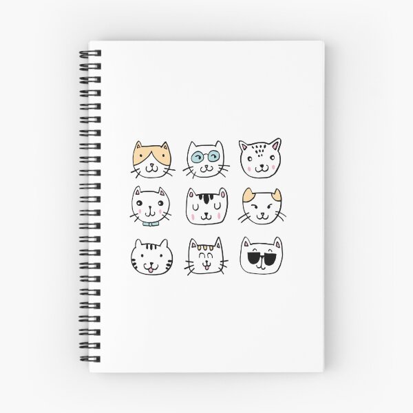 Item preview, Nine funny, cute and cool cat faces! designed and sold by keera66.