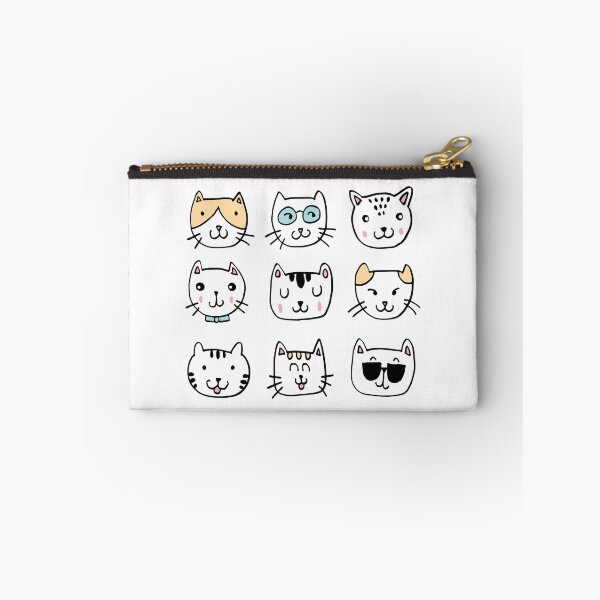 Item preview, Nine funny, cute and cool cat faces! designed and sold by keera66.