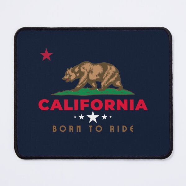 Item preview, California Bear Flag (Born to Ride) designed and sold by FOSLIGHT.
