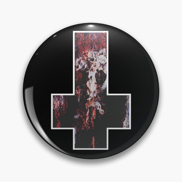 Item preview, Thick Cross: Rust II (White Border) designed and sold by NIFE-FUN.