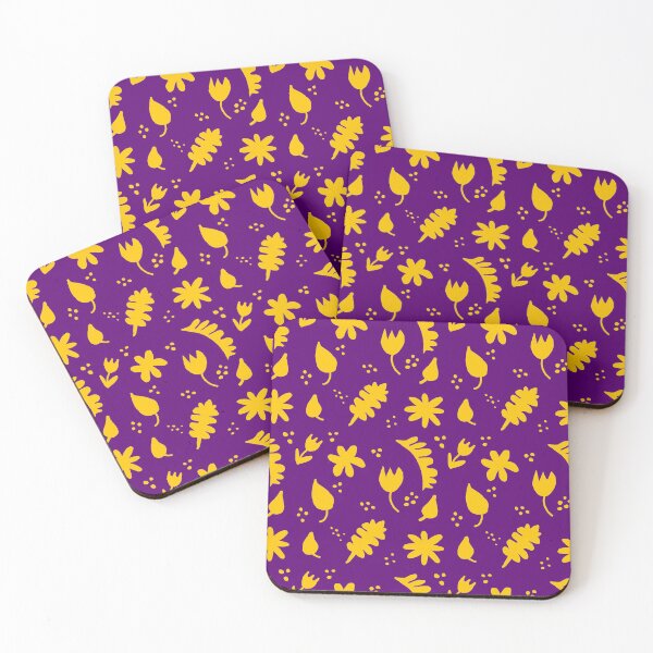 Item preview, Dark purple and gold floral designed and sold by DemonicGloom.