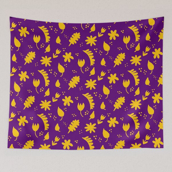 Item preview, Dark purple and gold floral designed and sold by DemonicGloom.
