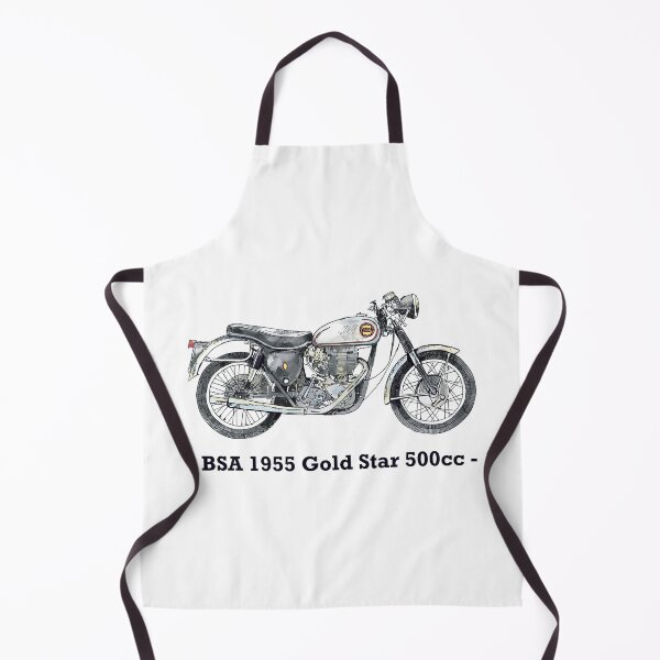 Item preview, Classic Motorbike  - BSA Goldstar - 500cc, Illustrated Tribute designed and sold by FoleyPottery.