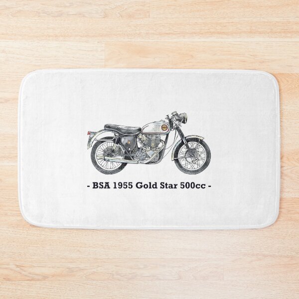 Item preview, Classic Motorbike  - BSA Goldstar - 500cc, Illustrated Tribute designed and sold by FoleyPottery.