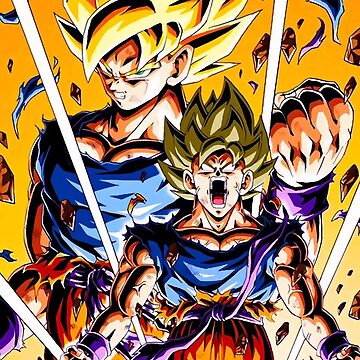 Super Saiyan 3 Goku Metal Print for Sale by ItalianBrussel