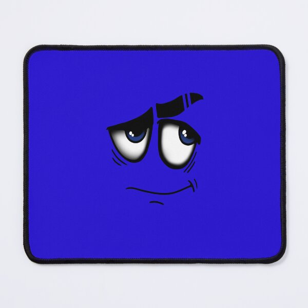 Item preview, Blue sneaky face designed and sold by Firetree.