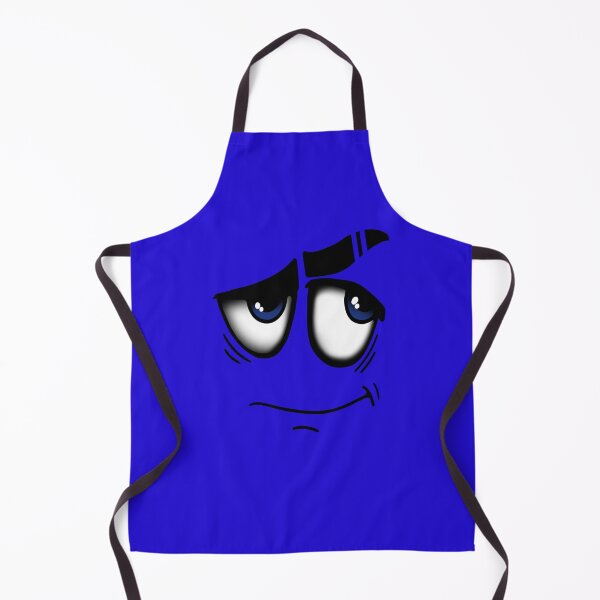 Item preview, Blue sneaky face designed and sold by Firetree.