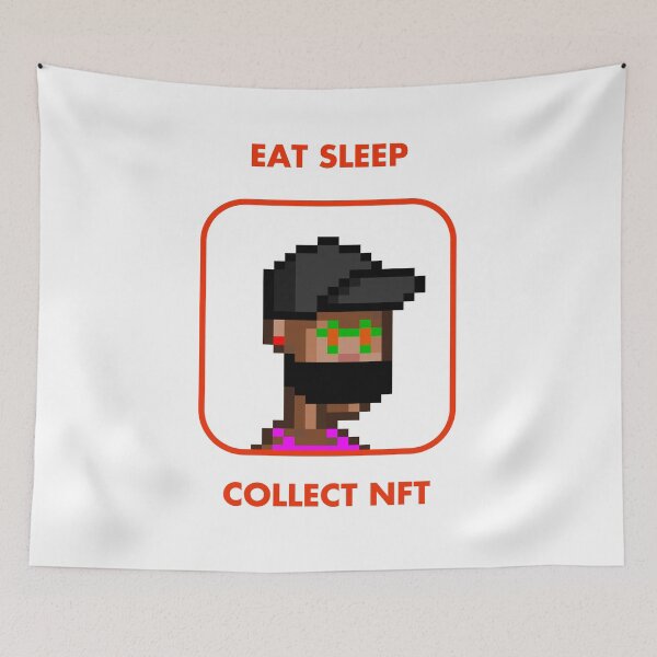 Item preview, Eat Sleep Collect NFT Monkey #41 designed and sold by patricklevar.