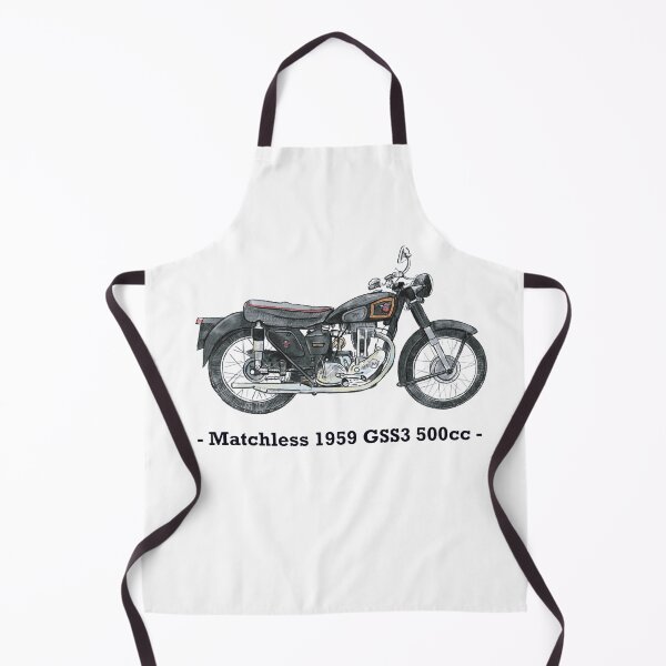 Item preview, Classic Motorbike -  Matchless - 1959 - GSS3 - 500cc, Illustrated Tribute designed and sold by FoleyPottery.