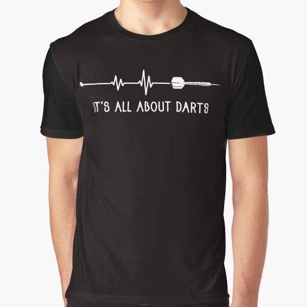Item preview, All About Darts Heartbeat Dart Player Arrow Dartboard Aim designed and sold by TomGiantDesigns.