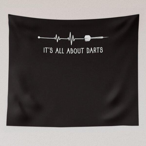 Item preview, All About Darts Heartbeat Dart Player Arrow Dartboard Aim designed and sold by TomGiantDesigns.